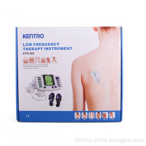 Muscle stimulator tens machine bady massager with massage shoes